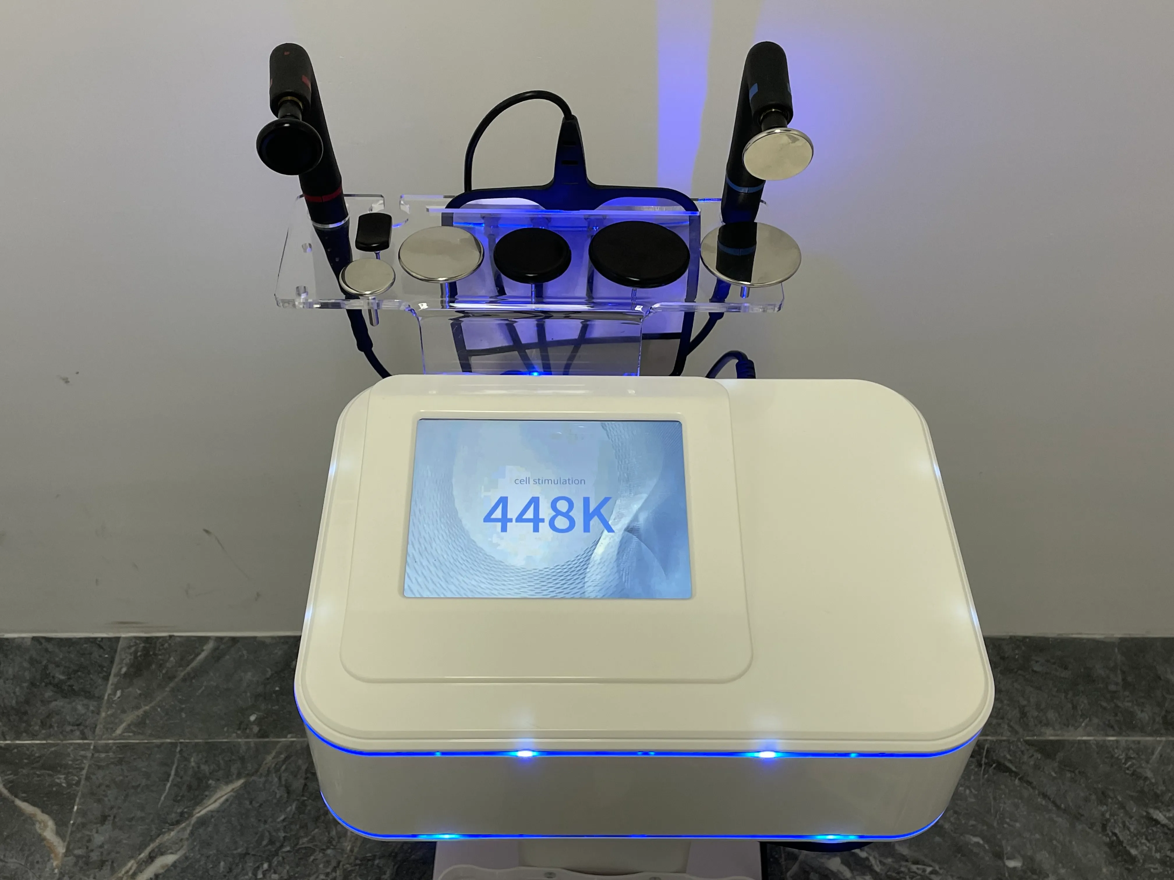 448kHz Indiba CET RET RF Face Roller - Advanced Tecar Therapy Device for Physiotherapy, Skin Tightening & Anti-Aging, Professional Tecar Equipment for