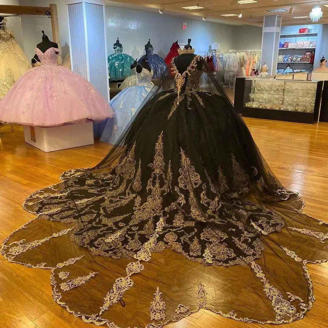 Purple Quinceanera Dresses Ball Gown Sexy Spaghetti Strap Beads Appliques Ruffles Long Evening Prom Dresses Custom made 2025Plus size 01