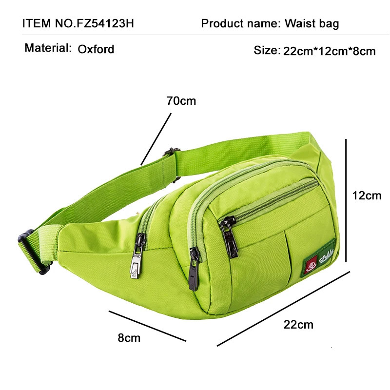 YoReAi waterproof Fanny Pack for Women Fashionable Girl Belt Bags Waterproof Waist bag Small Kidney Men's Mobile phone pocket 240110