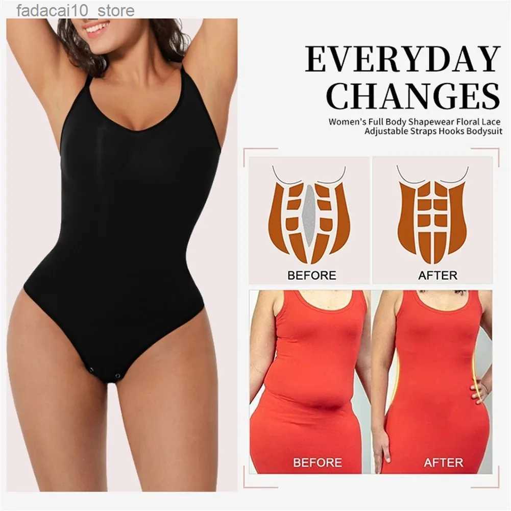 Waist Tummy Shaper Seamless Shapewear Skims Bodysuit One-Piece Shapewear Push Up Butt Lifter Slimming Sheath Body Shapers Long Sleeve Jumpsuit Q240110
