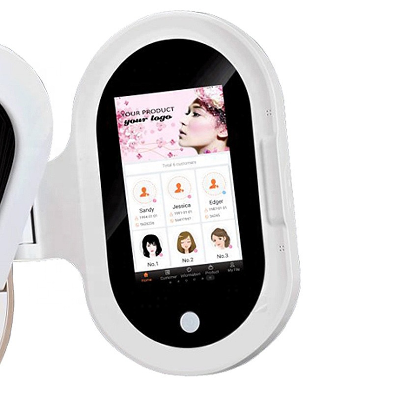 Portable 3D Face Scanner -Magic Mirror Skin Analyzer Machine for Professional Skin Analysis, Wrinkle, Acne, Pigmentation, Moisture Detection