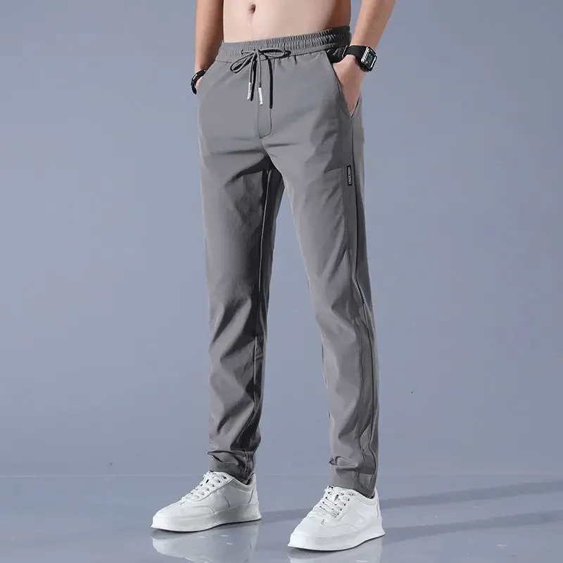 Men's Golf Summer Trousers Spring 2023 High Quality The Fashion Style Casual Elasticity Korean Breathable Pants 240109