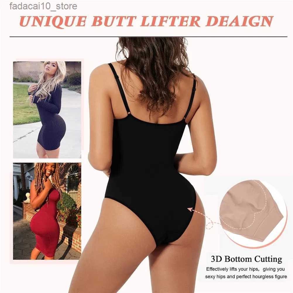 Waist Tummy Shaper Seamless Shapewear Skims Bodysuit One-Piece Shapewear Push Up Butt Lifter Slimming Sheath Body Shapers Long Sleeve Jumpsuit Q240110