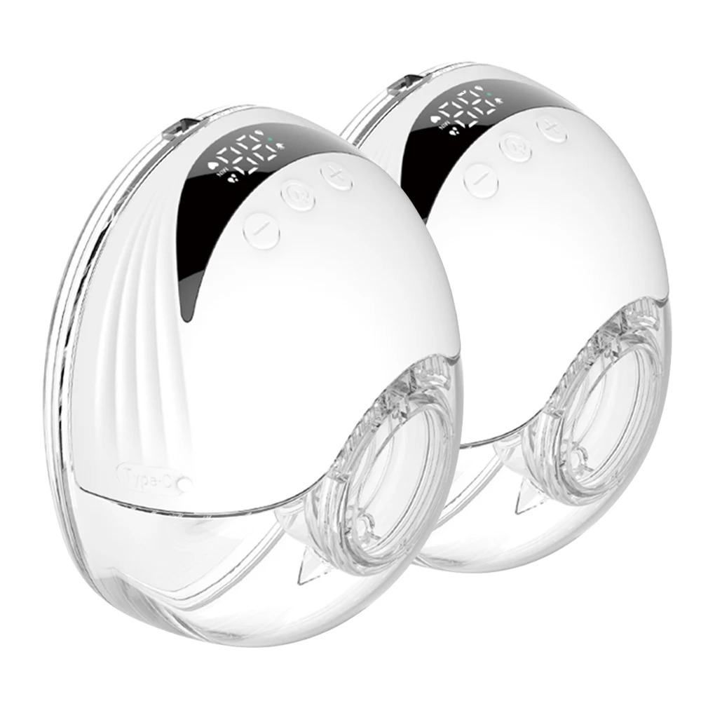 Wearable 210ML Large Capacity Hands Free Electric Portable BPAfree with LED Display 4 Modes 12 Levels 240109