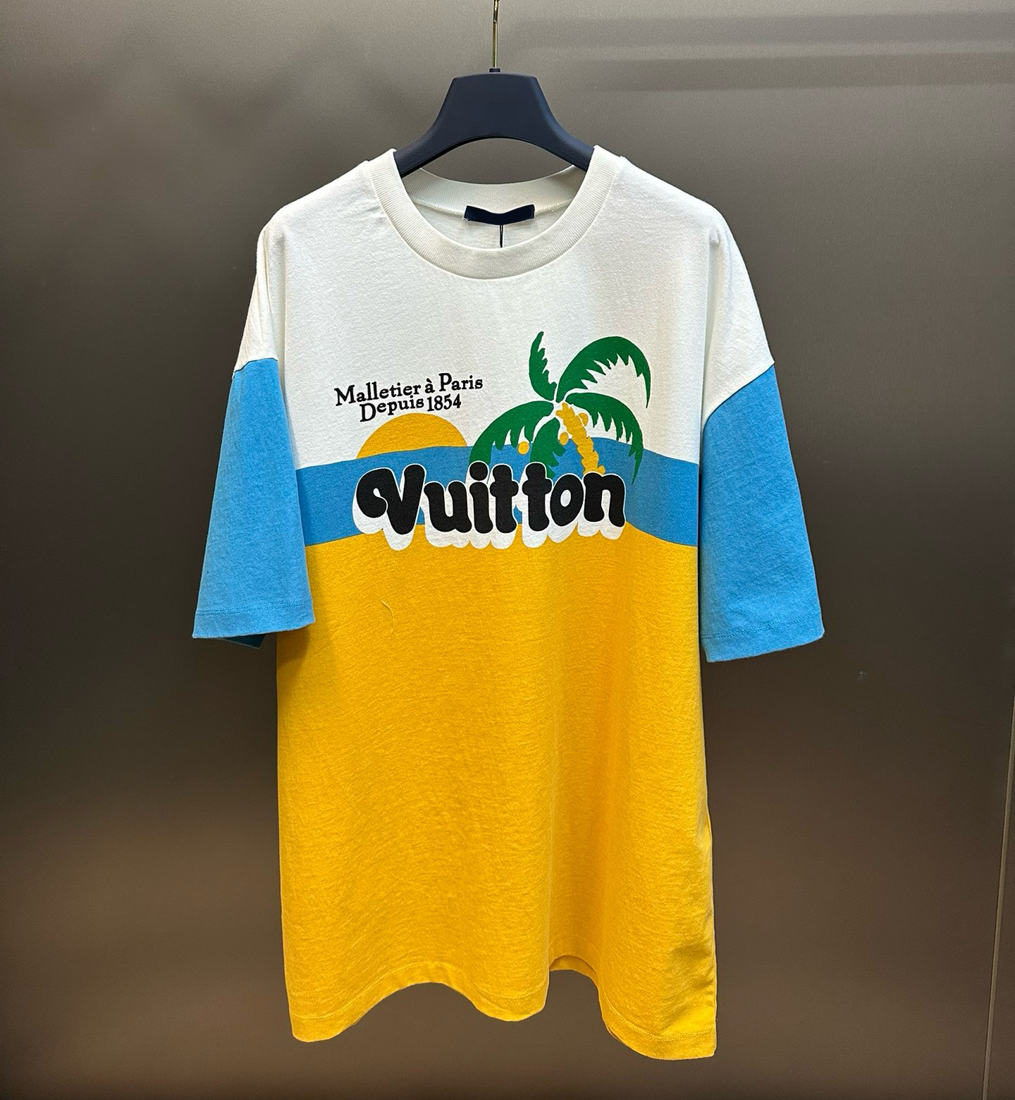 Men's Plus Tees & Polos Round neck embroidered and printed polar style summer wear with street pure cotton 43F2