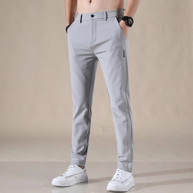 2023 Spring and Autumn Men's Golf Pants High Quality Elasticity Fashion Casual Breathable Trousers 240109
