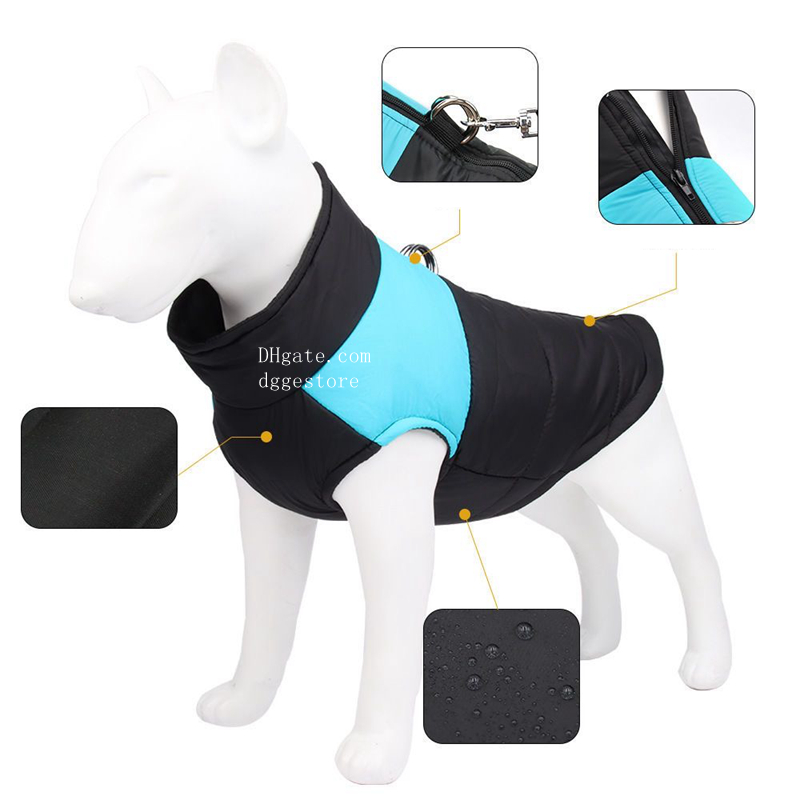 Designer Dogs Clothes THE DOG FACE Dog Winter Warm Coat Dog Winter Jacket Windproof SnowproofPet Outdoor Jacket Dog Jacket for Small Medium Large Dogs