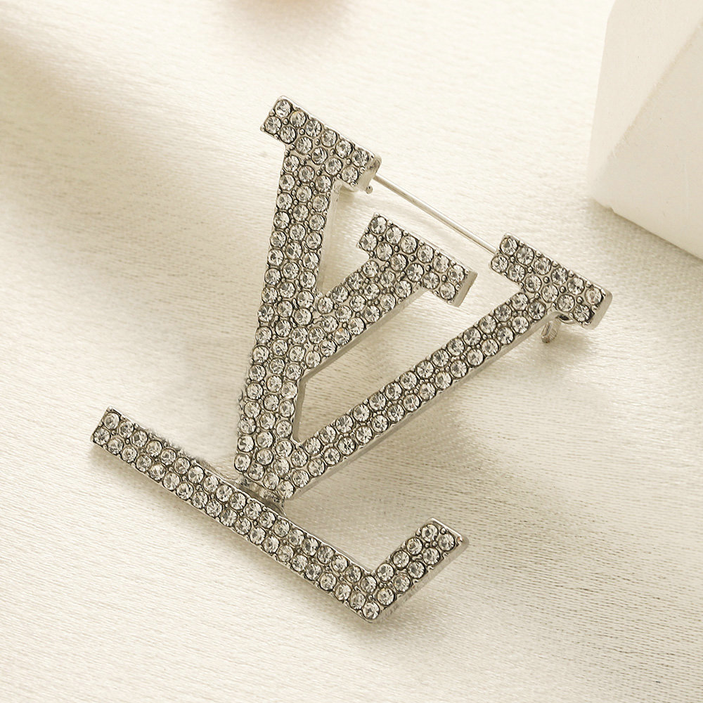 Brooch Brand Designer C-letter Pins Brooches Women Elegant Wedding Party Jewelry Accessories Gifts es