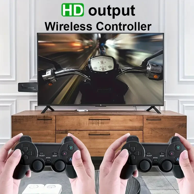 M8 Video Game Consoles 4K HD 2.4G Wireless 10000 Games Retro Mini Classic Gaming Gamepads TV Family Controller