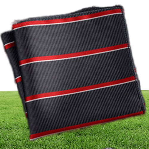 Luxury Men Handkerchief Polka Dot Striped Floral Printed Hankies Polyester Hanky Business Pocket Square Chest Towel 2323CM9933158