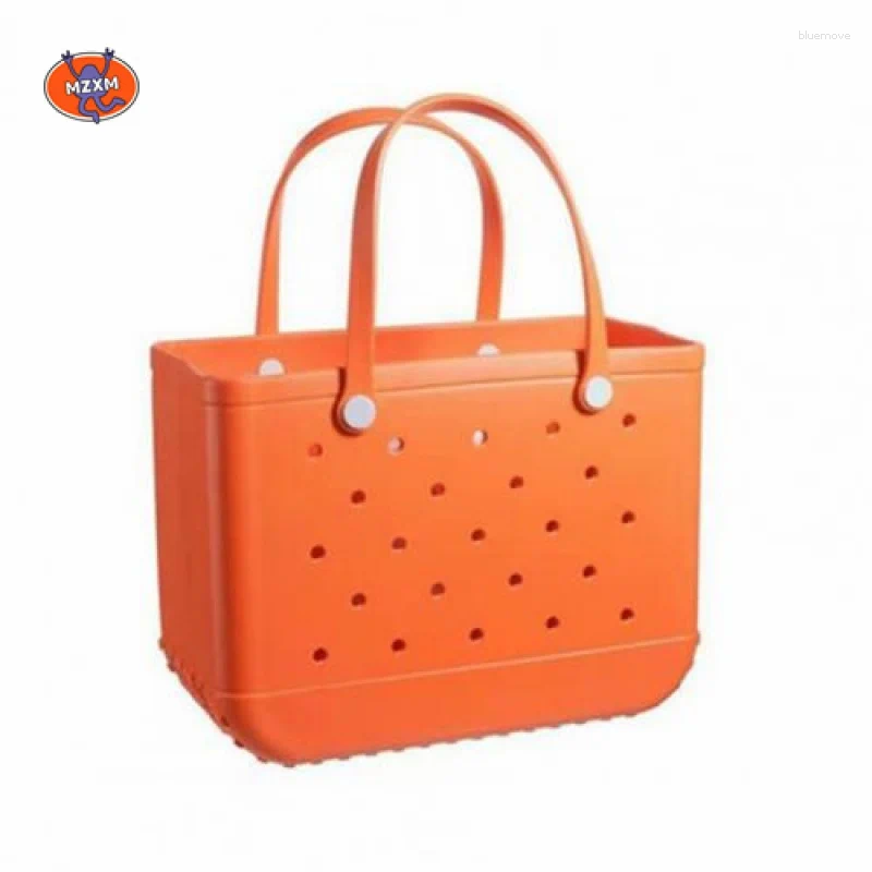 Evening Bags Beach Tote Silicone Basket With Sand Waterproof Travel Bag Sandproof Handbag Multi-Purpose Storage For Boat Pool Sports Gym