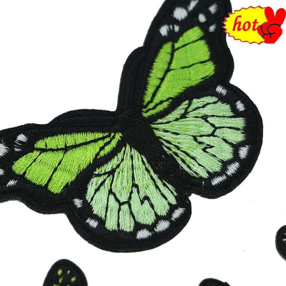 13pcs Lot Butterfly Patches for Clothing Pack Embroidered Iron on Parche Termoadhesivos Para Ropa Mochila Designer Bulk Sew Cute