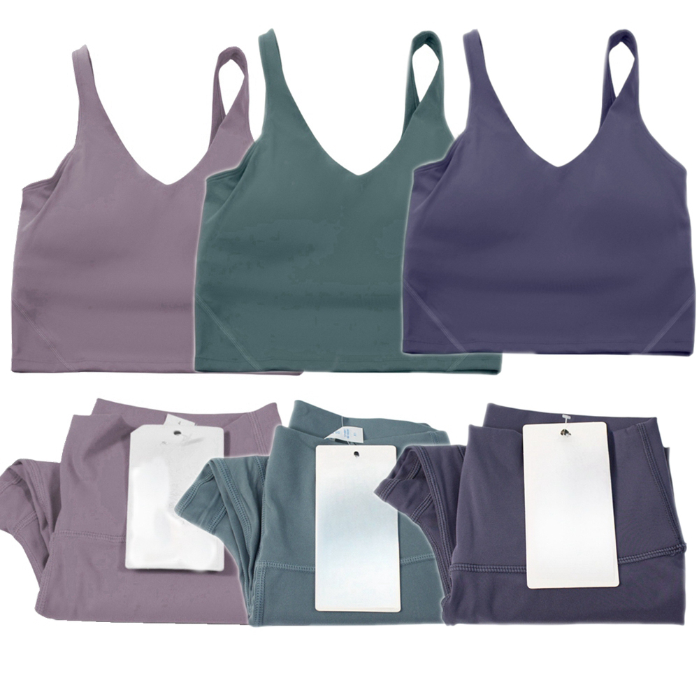 Women Yoga Sets Push Up Fitness Leggings Sports Bra Soft High Waist Elastic Sportswear Outfits Pants Gym Clothes Suits Running Workout Tracksuits