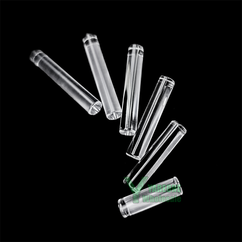 Quartz Terp Pillar 6mm OD 20mm 25mm 30mm 35mm 40mm 45mm Tall Clear Solid Hollow Style Designed for XXL Slurper Blender Bangers YAREONE Wholesale