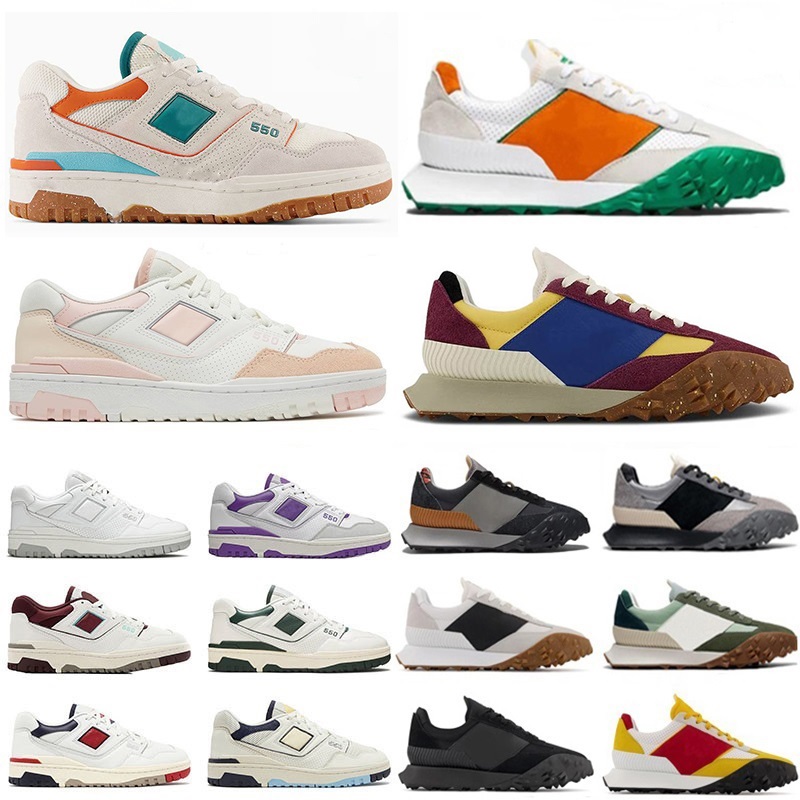 Top Quality Fashion Classic N Running Shoes Women Men Green Yellow Rich Paul Grey Red Sea Salt Black Cream White Trainer Designer Sneakers
