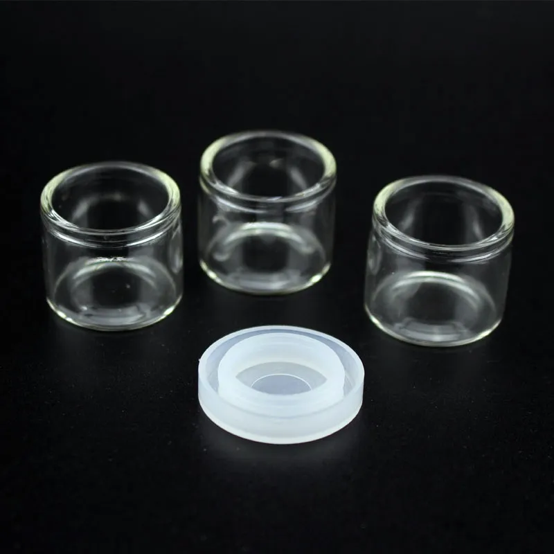 wholesale Food Grade 60g Non Stick Glass Bottle Concentrate Container 6ml Packaging Wax Dab Jar Thick Oil ZZ