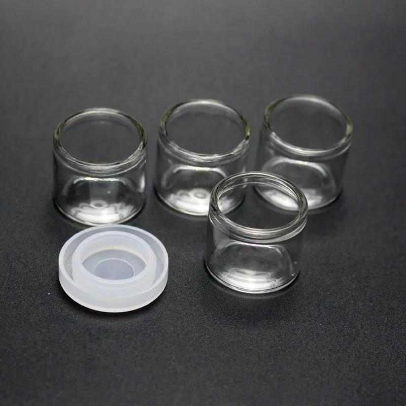 wholesale Food Grade 60g Non Stick Glass Bottle Concentrate Container 6ml Packaging Wax Dab Jar Thick Oil ZZ