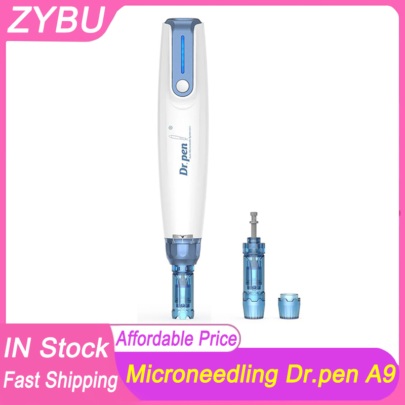 Ultima A9 Wireless Dr.pen Auto Microneedling System MTS Stamp Cartridges Roller System Facial Dermapen Skin Care Derma Dr Pen Meso Therapy Needles Bea