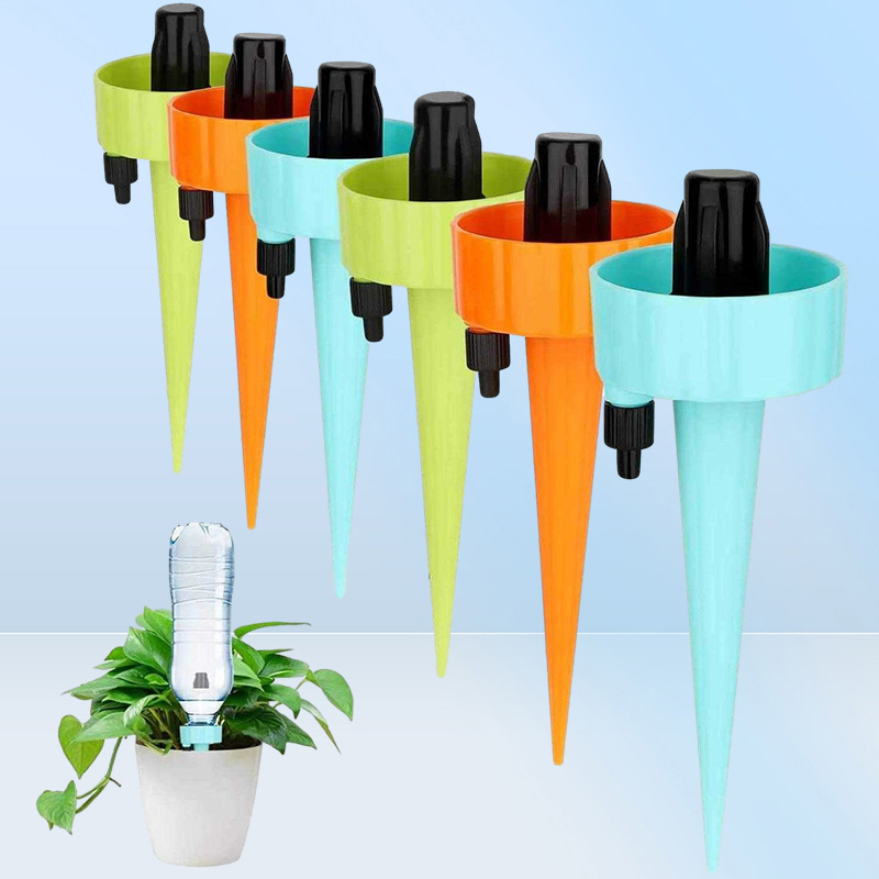 2436 Pcs Auto Drip Irrigation Watering System Self Watering Spikes Irrigation Watering Drip Devices Suitable for All Bottle 210617533830