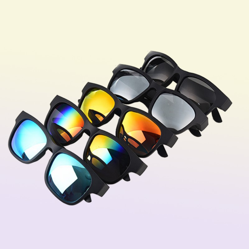 Wireless Bluetooth Smart Glasses Open Ear Technology Sun Eyewear Polarized Lens Waterproof Sunglasses
