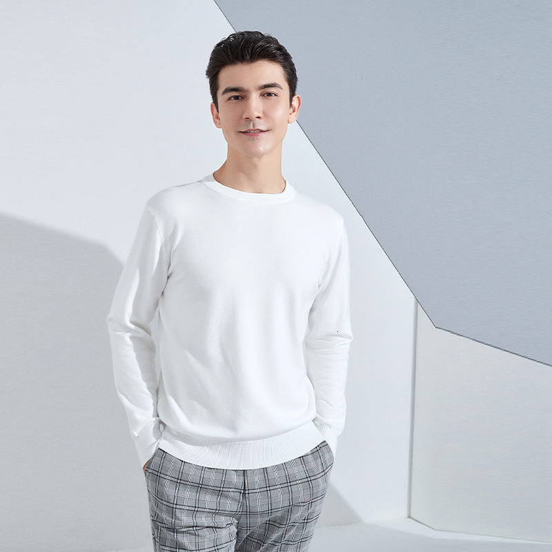 Men s Sweaters Men Autumn Winter O Neck Long Sleeve Pullovers Sweater Embroidery Soft Harmont Knitted Blaine Wear Jerserys 230711