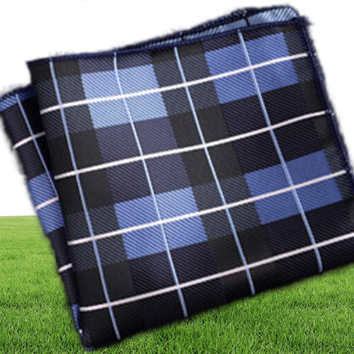 Luxury Men Handkerchief Polka Dot Striped Floral Printed Hankies Polyester Hanky Business Pocket Square Chest Towel 2323CM9933158