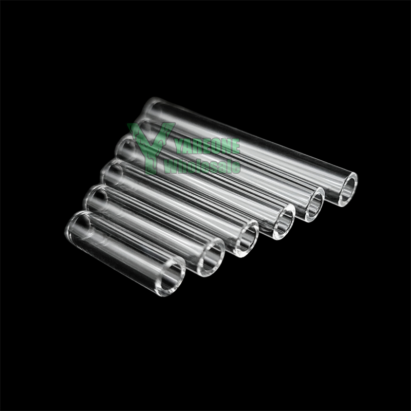 6mm Quartz Pillar Banger Insert Dab Accessories Functional Clear Hollow Solid Pillars 20mm 30mm Length with Excellent Heat Retention YAREONE Wholesale