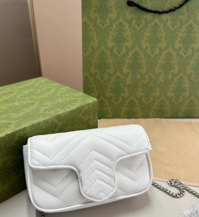 Designers Luxurys Women Classic Crossbody Bag with Chain Strap Lady Shoulder Bags High Quality Chest Bag Fashion Rivet Handbags