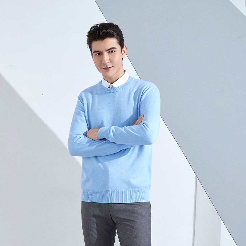 Men s Sweaters Men Autumn Winter O Neck Long Sleeve Pullovers Sweater Embroidery Soft Harmont Knitted Blaine Wear Jerserys 230711