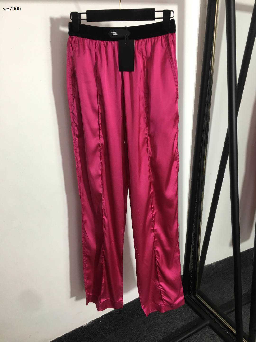 designer pants women brand clothing for womens spring trousers fashion letter logo ladies straight leg pants Jan 11