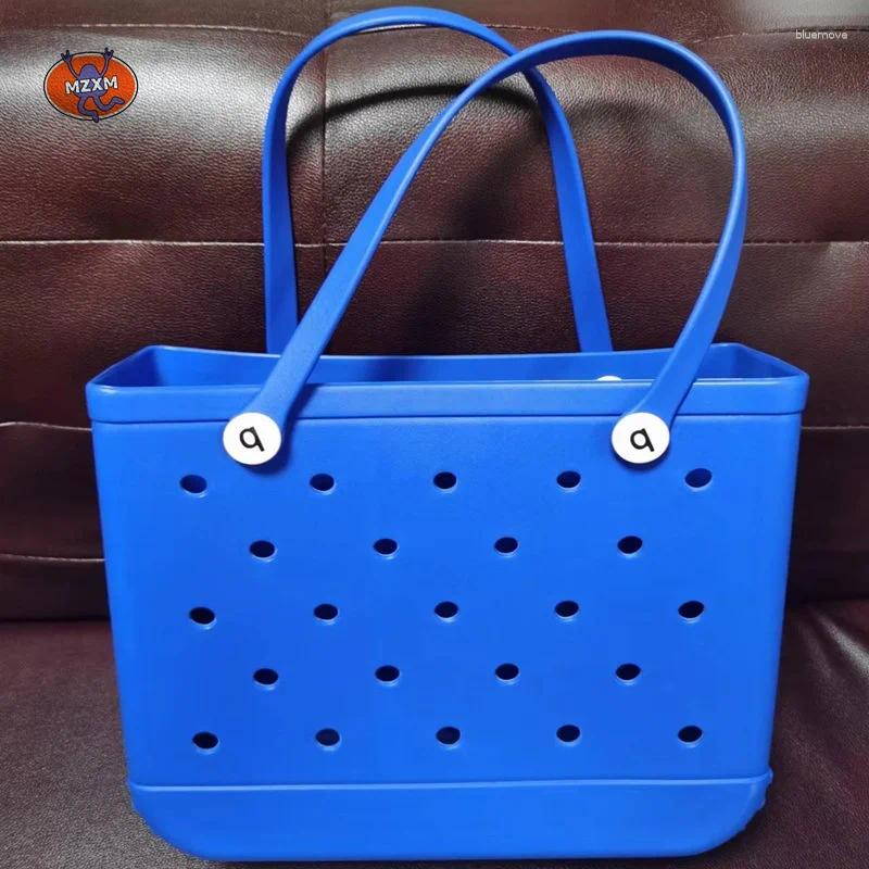 Evening Bags Beach Tote Silicone Basket With Sand Waterproof Travel Bag Sandproof Handbag Multi-Purpose Storage For Boat Pool Sports Gym
