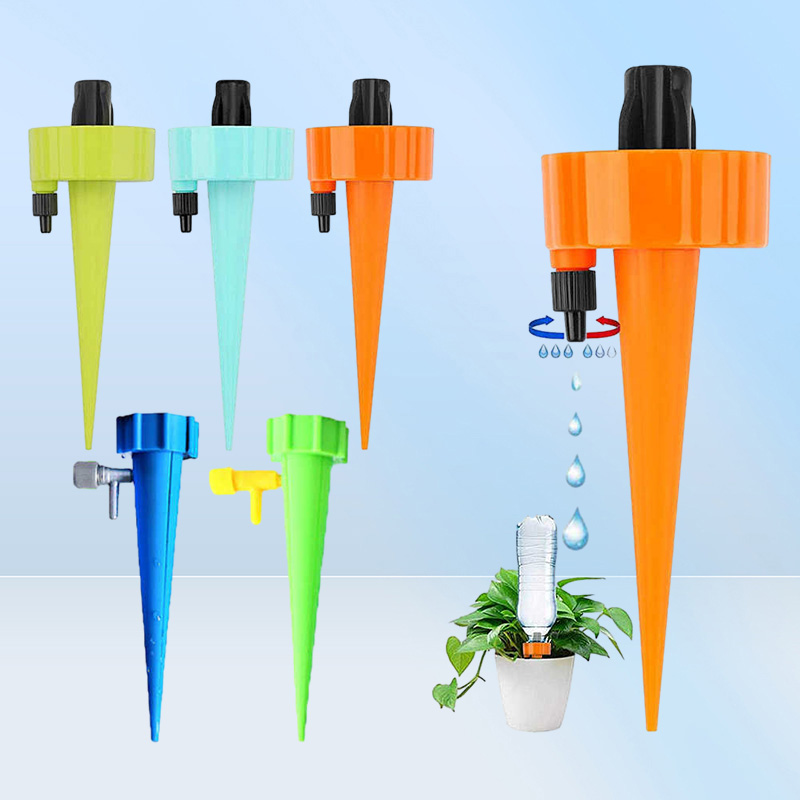 2436 Pcs Auto Drip Irrigation Watering System Self Watering Spikes Irrigation Watering Drip Devices Suitable for All Bottle 210617533830