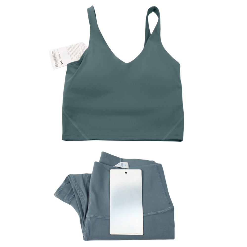 Women Yoga Sets Push Up Fitness Leggings Sports Bra Soft High Waist Elastic Sportswear Outfits Pants Gym Suits Running Workout Tracksuits