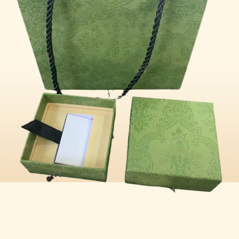 Designer Jewelry Boxes Necklace Ring Bracelet Earring Set Gift Box Dustproof Bag Handbag Set match the store items s not sol