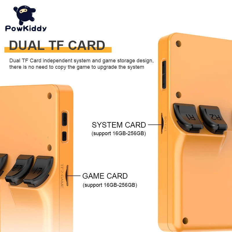 POWKIDDY RGB20S Handheld Game Console Retro Open Source System RK3326 3.5-Inch 4 3 IPS Screen Children's Gifts 240110 dh3628137