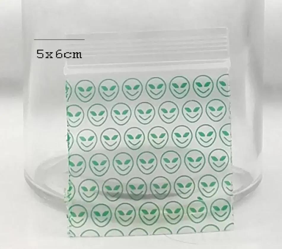 wholesale small ziplock bags ziplock storage bag plastic zip 100pcs lot Gift Bag Plastic Packaging Storage Bags for Herb Tobacoo ZZ