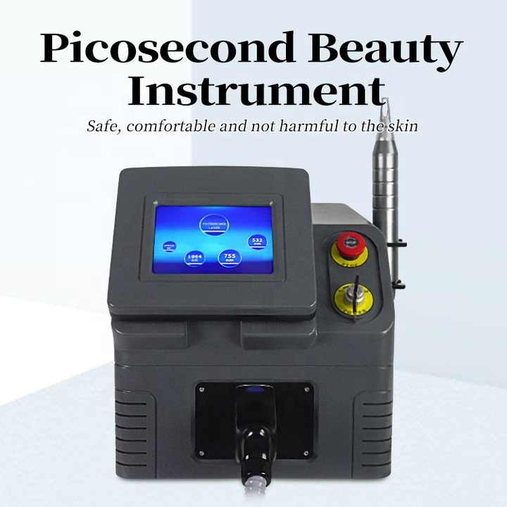 Spa Salon Use 1200W Picosecond Laser Tattoo Removal Machine Pico Laser CE Approved