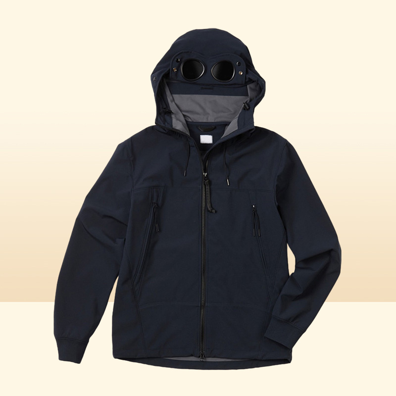 Fashion Sports Windbreaker Jackets Keep Warm Outdoor Shell Goggle Hood Jacket