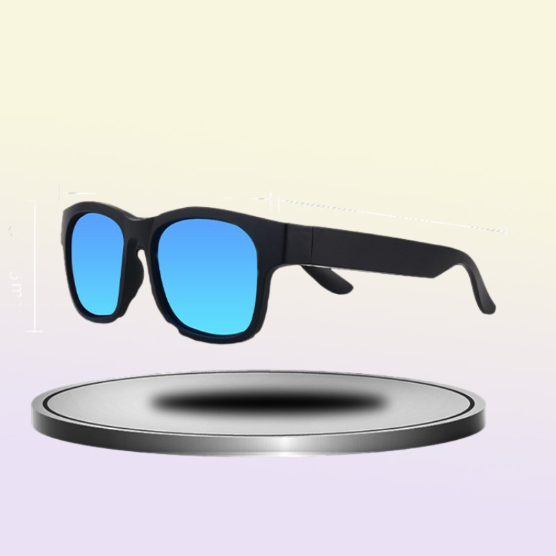 Wireless Bluetooth Smart Glasses Open Ear Technology Sun Eyewear Polarized Lens Waterproof Sunglasses