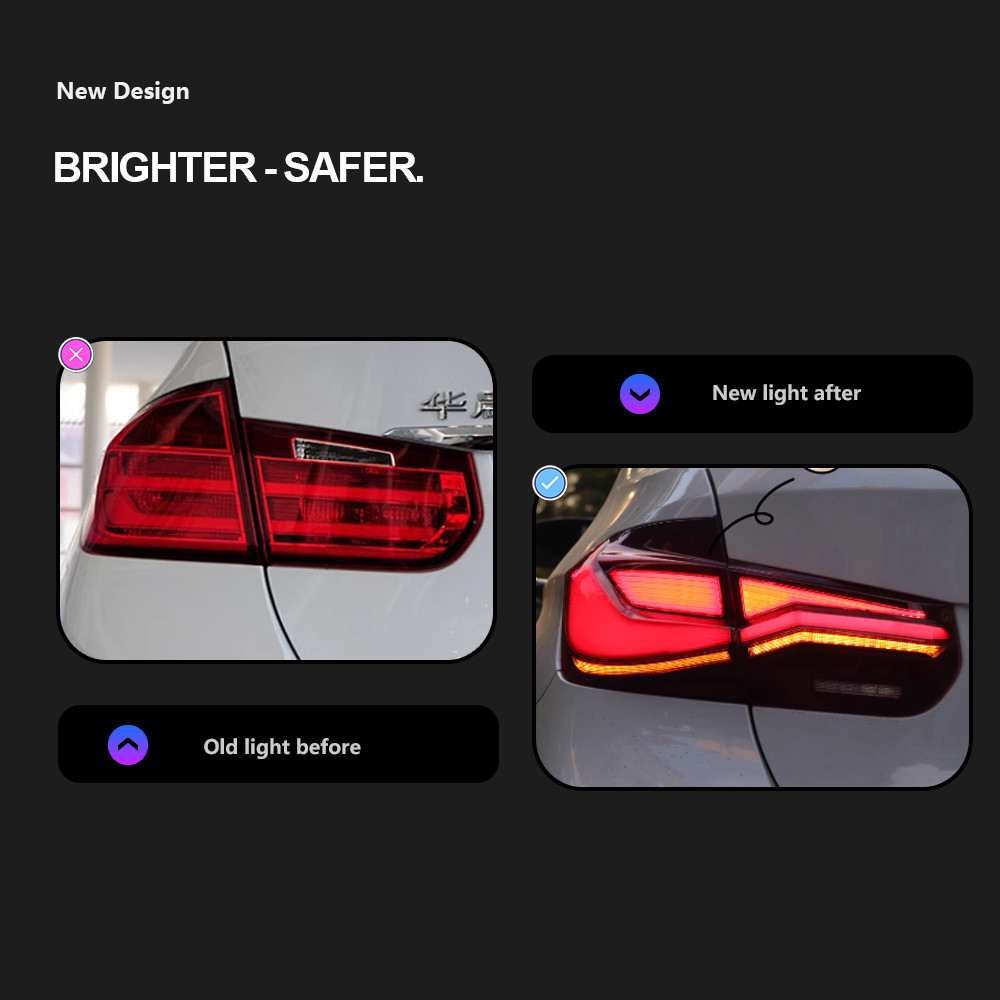 Taillights for BMW F30 LED Tail Light 2013-20 18 F35 F80 Car Lighting System Taillight Assembly LED Dynamic Tail Lamp