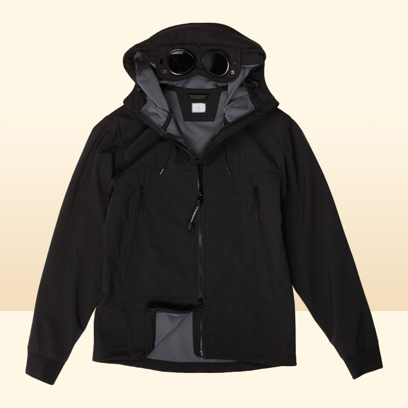 Fashion Sports Windbreaker Jackets Keep Warm Outdoor Shell Goggle Hood Jacket