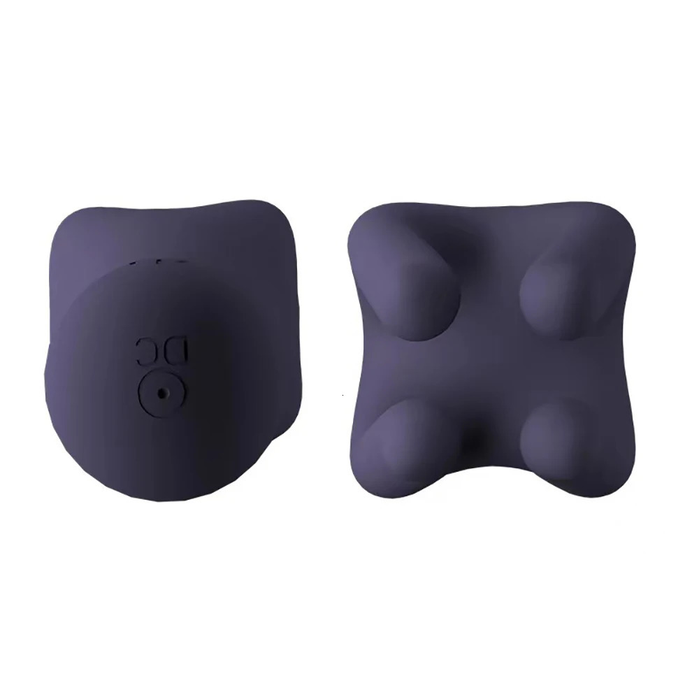 Vibrating Head Stimulation Massager Portable Electric Muscle Trainer Therapy Massage Instrument Relax Relief Stress Improve Life 240110