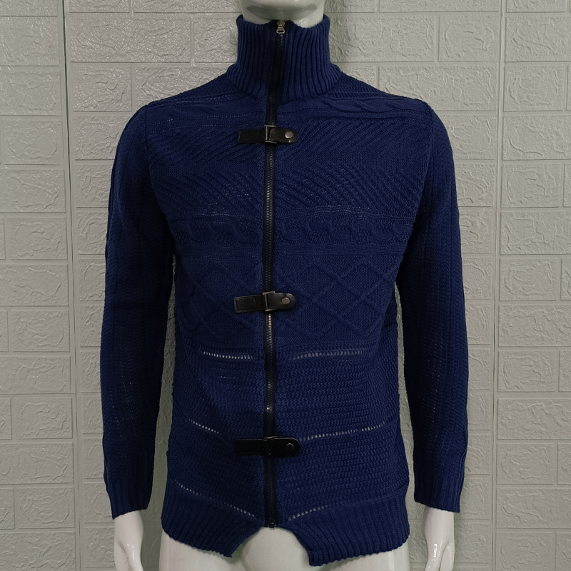 Cardigans Men Autumn Winter Sweatercoat Fashion Solid Sweaters Casual Warm Knitting Jumper Sweater Male Coats