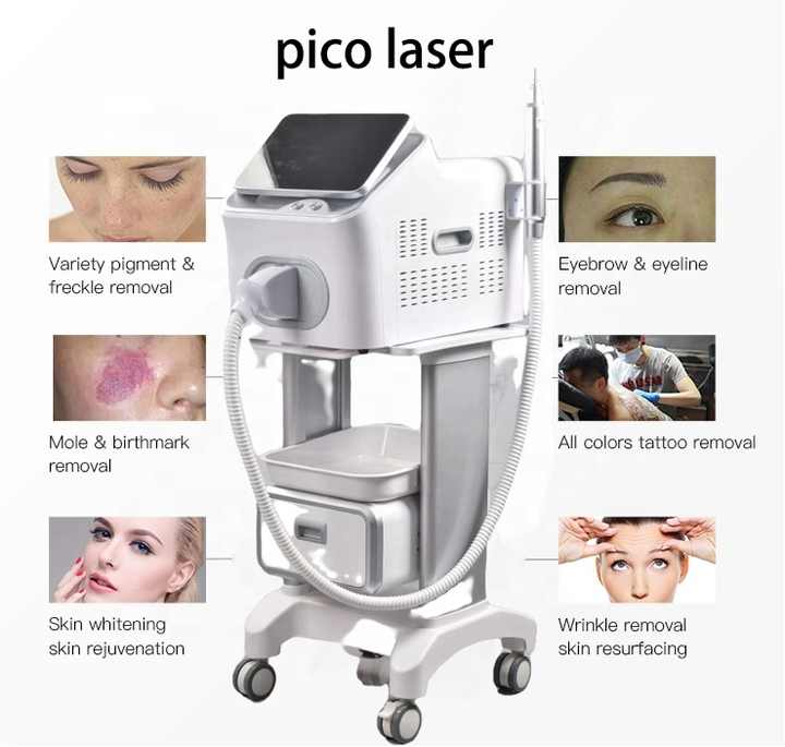 CE Approved 900Ps Professional Picosecond Laser Tattoo Removal Machine