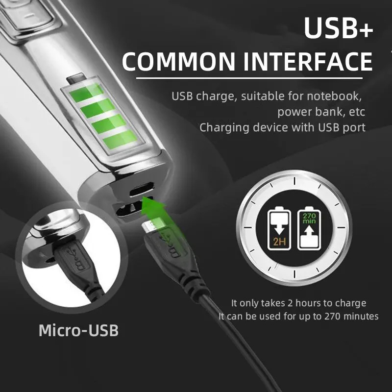 Kemei-5027 Professional Hair Clipper Beard Trimmer for Men Adjustable Speed LED Digital Carving Clippers Electric Razor KM-5027 240112