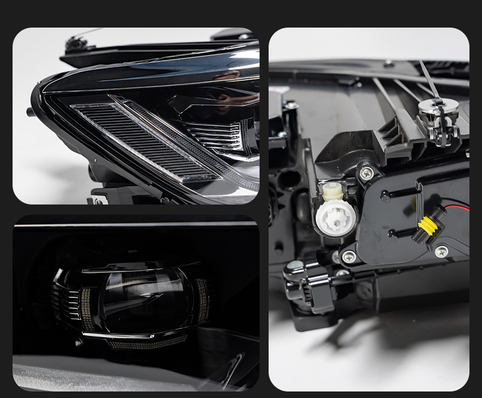 LED Headlight Assembly for VW Passat B8 LED Daytime Running Head Light 2016-2019 Turn Signal High Beam Lens
