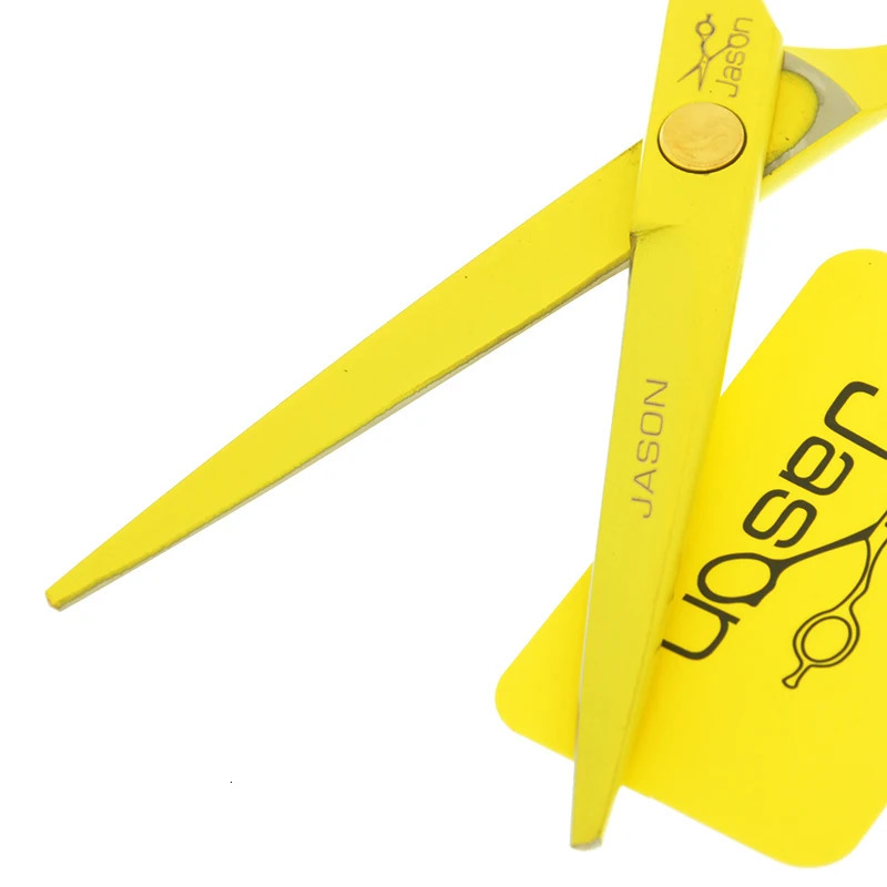 Jason 5.5 inch Hair Shears Barber Hair Cutting Scissors Thinning Shears Salon Hairdressing Styling Tools Hair Equipment A0072D 240112