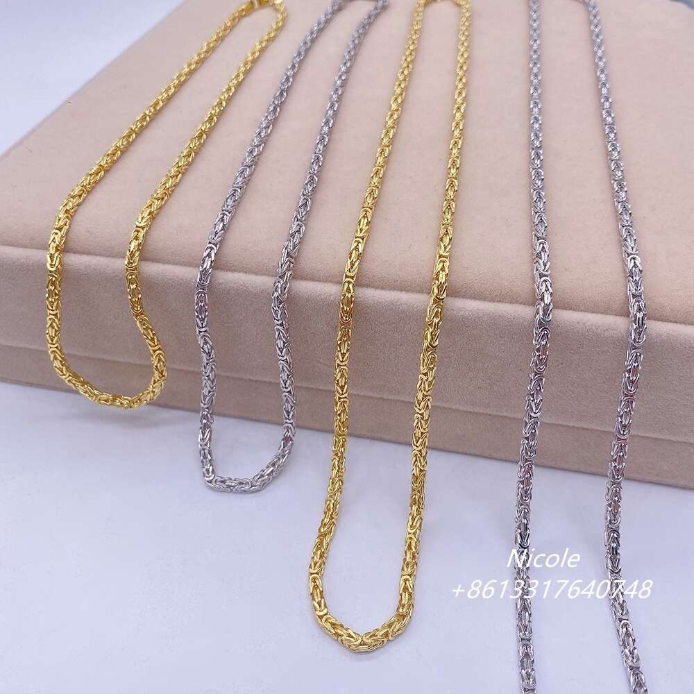 New Product Hip Hop Choker Necklace Pendant Rope Chain Silver Design for Men
