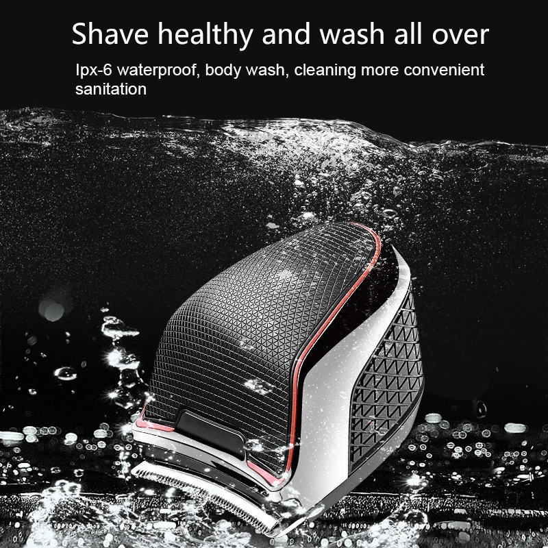 Self-Haircut Cordless Waterproof Hair Clipper For Travel Home Beard Hair Trimmer Rechargeable Electric Shortcut Kit Quick Cut 240111