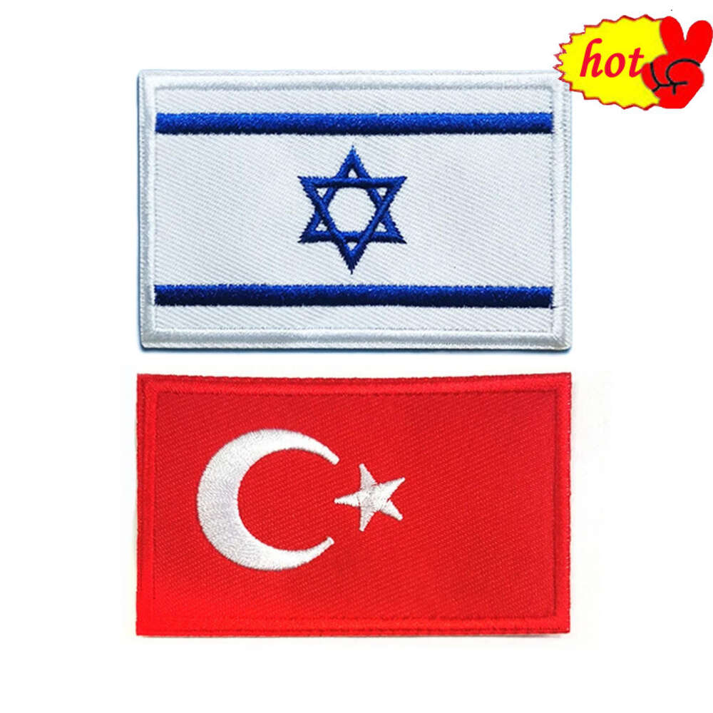 Tactical Military Patch Flag Israel Turkey Germany Russia Spain Australia Usa Switzerland South Korea Badge Embroidered Iron on